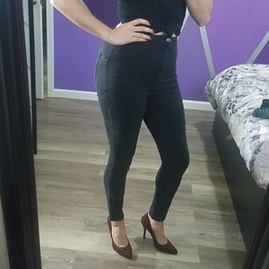 Black Cotton On High Rise Jeggings